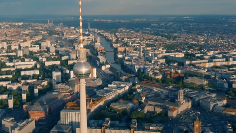 Fernsehturm, Berlin: Drone views of Germany's tallest structure