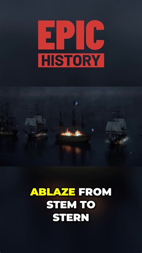 L'Orient's Destruction: The Massive Explosion of a French Warship⁠ ⁠ Fire consumes L’Orient as a massive gunpowder magazine (30–40 tons) explodes at around 10PM, killing c. 1,000 sailors; nearby ships attempt to escape and flood decks, but catastrophic losses ensue.⁠ ⁠ #NavalHistory #Nelson #EpicHistory | Epic History TV