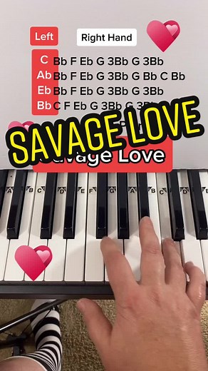 Learn Savage Love Piano Tutorial