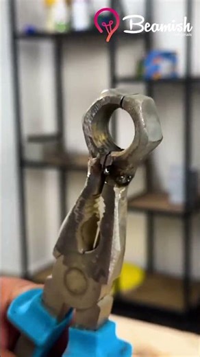 Pipe wrench tool craft #diy #pipe #wrench #trick