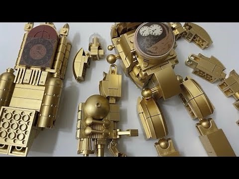 Skibidi Toilet Multiverse - Titan Clock Man | Unofficial LEGO MOC