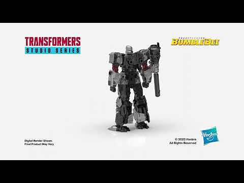 Transformers Studio Series SS-109 Bumblebee Movie Concept Art Megatron (360° official video)