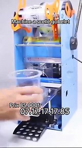 321K views · 5.3K reactions | MACHINE INDUSTRIEL 1,700,000F UNE BOUCHES A 230.000F(DEUX BOUCHES A 330.000F Machine a scellé gobelet nouveau 85mil Grande promo ouvert ⭕️Localisation YOPOUGON PHAMACIE KENYA ✅️MACHINE IMPORTÉ 1,700,000F ✅️VERTICAL A 430,000F ✅️MANUEL A 60,000F ️Watsap (07-17-17-17-85) Num(07-17-17-17-89) | Vente machine à couper l'eau automatique | Facebook