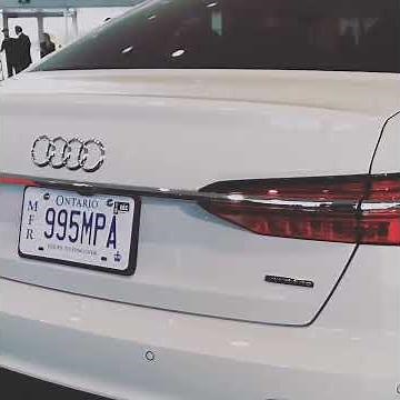 Audi A6 Matrix LED and Welcome animation