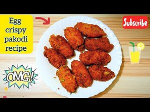 Crispy Egg Pakoda | Easy And Quick Snack Recipe | Iftar Recipe In Ramadan tasty and crispy recipe