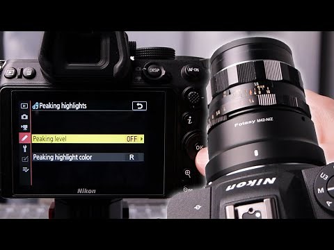 NIkon Z5 Fully Manual Lens Settings Suggestions!