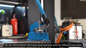 Huaju Industrial HS-5 Manual Sheet Metal Cutting Machines Hand Lever Shears Plate Shear Tools