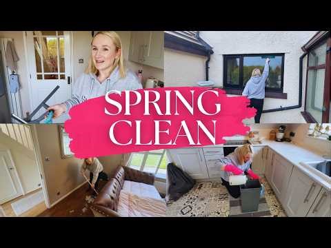 Spring Cleaning The Areas I Always Forget | Deep Cleaning My Home