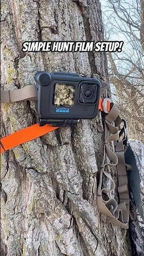 Easy way to film hunts! #deerhunting #bowhunting #gopro #tactacam