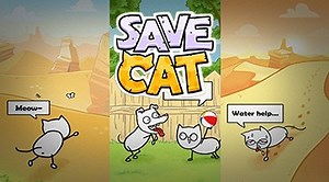 Download & Play Save Cat on PC & Mac (Emulator)