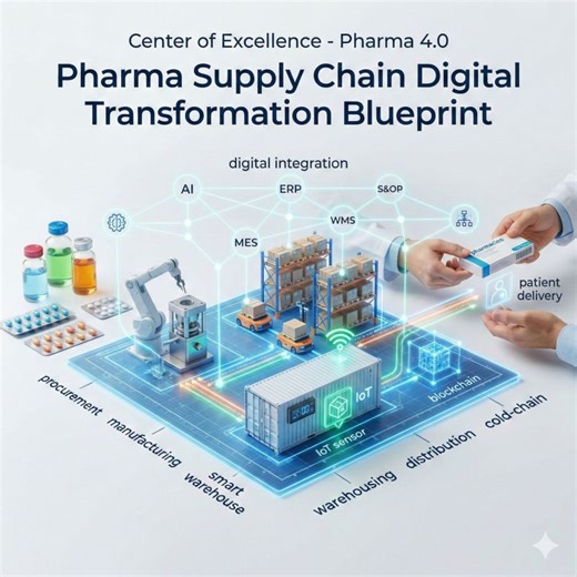 Pharma Supply Chain Digital Transformation Blueprint | Dr. Jayant Joshi