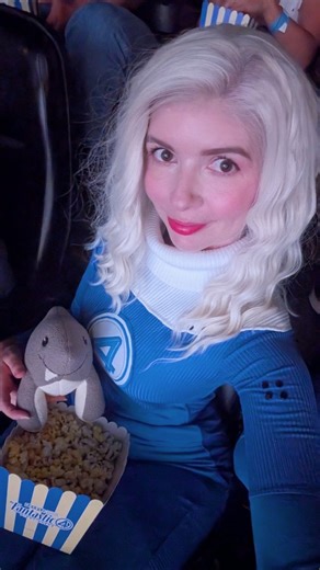 Amanda McKnight on Instagram: "Is Fantastic Four First Steps the best F4 movie or is it cursed? 🤔 Thank you to @marvelstudiosca and @imax for the invite to the premiere. 💙 #fantasticfourto #fantasticfourfirststeps #fantasticfour #cosplay #moviereview #invisiblewoman"