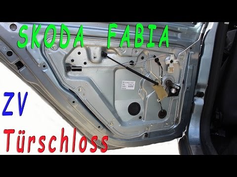 Skoda FABIA - Türschloss - ZV - Türgriff DEFEKT - ausbauen wechseln DIY