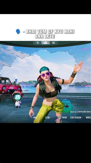 GF 😅😅#pubgmobile #bgmi #pubg