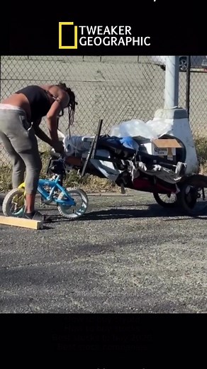 On today’s episode of Tweaker Geographic: Tweaker Tricycle, Tweaker from outer space, The Tweaker battle.