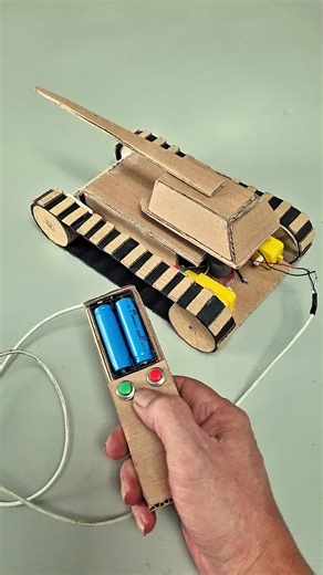 DIY Remote-Controlled Tracked Vehicle Tutorial