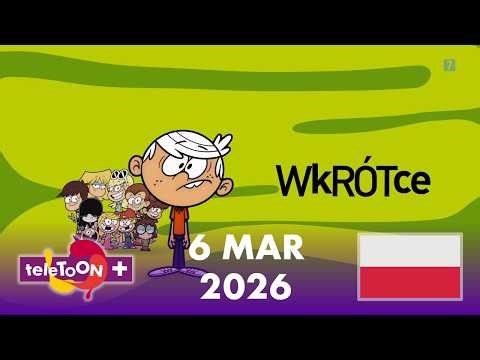 teleTOON+ Poland - continuity (6 March 2026)