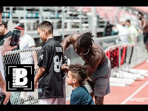 Antonio Brown Off Season Training (Day In Life)