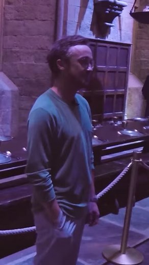Talk about leaving your mark on history 😅 How excited would you be to have Tom Felton as your guide for Warner Bros. Studio Tour London? #BackToHogwarts | Harry Potter