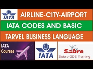 IATA Airline Code - City Code - Airport Code | Basic Travel Business Language.