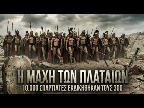 Πώς 10.000 Σπαρτιάτες Εκδικήθηκαν τους 300: Η Μάχη των Πλαταιών