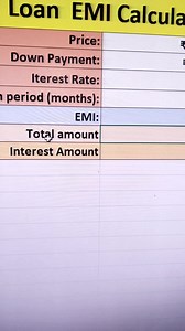 42K views · 602 reactions | Loan EMI Calculator in ms excel #iT_God #viral #trending #newpost #viralpost #hacking #hachingtrick #ms_word #word #ms_excel #excel #computer #information_technology #computer_course #computer_diploma #trick #it_trick #technical_trick #technical_knowledge #ydaroorkee #YDA_Computer_Education #roorkee #manishyoddha | it GoD | Facebook