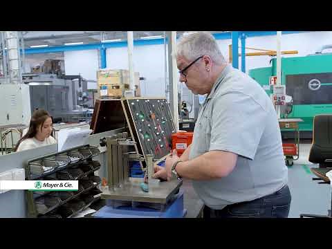Manufacturing of Mayer & Cie. Circular Knitting Machines at Albstadt, Germany