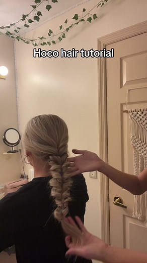 Stunning Homecoming Braid Hairstyle Tutorial