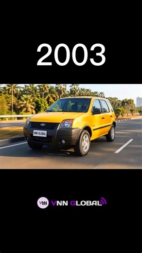 Evolution Of Ford EcoSport (2003-2023) #shorts