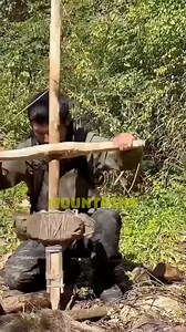 How to Start a Fire with Sticks in the Wild #SurvivalSkills #FireStarting #HikingTips #OutdoorAdventure #SurvivalTips | Satisfying Videos