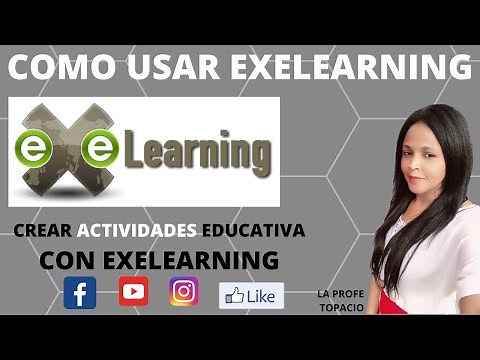 COMO USAR EXELEARNING PASO A PASO/ LA PROFE TOPACIO