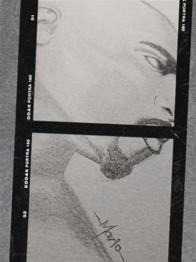 2Pac Shakur Artwork: Pencil on Watercolour Paper