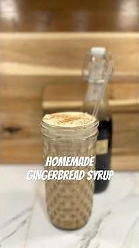 Homemade Gingerbread Syrup Recipe