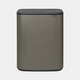 Bo Touch Bin 60 litre - Platinum