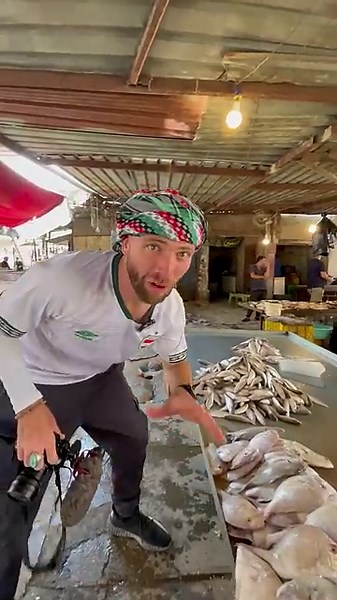 exploring basra iraq fish market: fresh and dried seafood