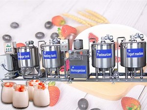 200-500L Yogurt Production Line | Yogurt Processing Machine