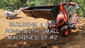 Building a pond dam and filling it with water final build secrets