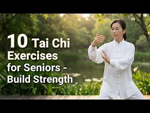 Tai Chi Workout at Home for Seniors Over 65 + | Build Strength at Home