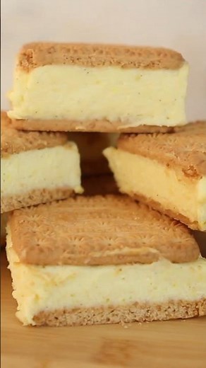 4-ingredient vanilla pudding slice