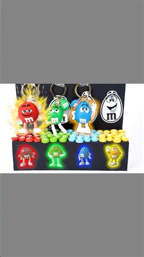 Satisfying Unboxing Candy with M&M's | M&M’s Character Tin Collection Review ASMR #toys #shorts