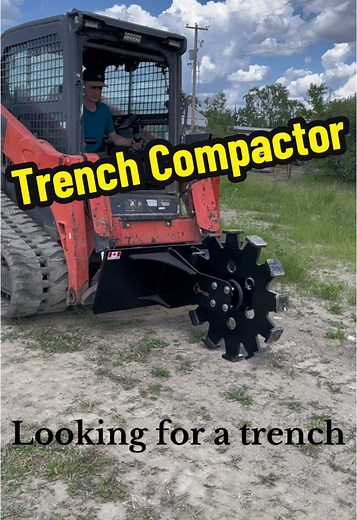 Trench Compactor Performance in Real Trenching Conditions