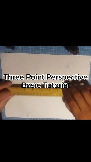 3-point perspective drawing basic tutorial #3pointperspective #perspective #drawing #tutorial