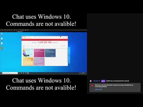 Chat uses Windows 10! (using anydesk)