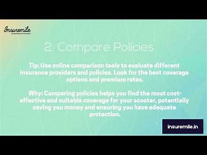5 Tips to Renew Your Scooter Insurance Online