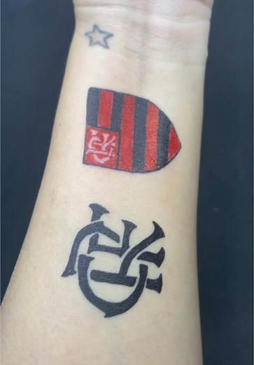 Ideias de Tatuagens do Flamengo com Caneta