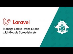 Laravel snippet - manage translations with Google Spreadsheets