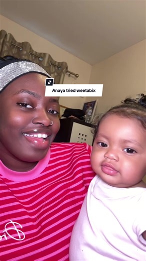 Anaya's Fun Reaction to Trying Weetabix for the First Time