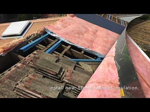 The Roof Restoration Warehouse; tile to colorbond re roof