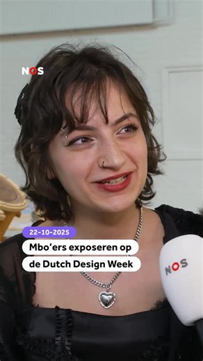 NOS Stories on Instagram: "Dutch Design Week trekt honderdduizenden bezoekers. #mbo #dutchdesignweek #NOSstories"