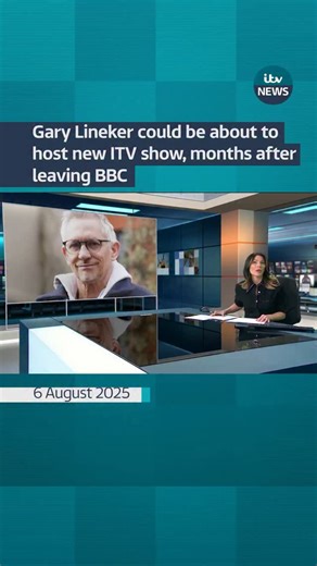 36K views · 1.5K reactions | Gary Lineker has reportedly signed a new deal to front programmes on ITV, just months after he left the BBC. The presenter was forced to quit ‘Match of the Day’ in May after an anti-semitism social media row. #itvnews #garylineker | ITV News | Facebook